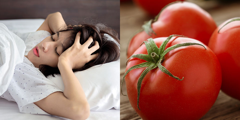 トマトが良質な睡眠を助ける