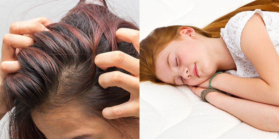 ベタベタ頭皮を防ぐ睡眠術
